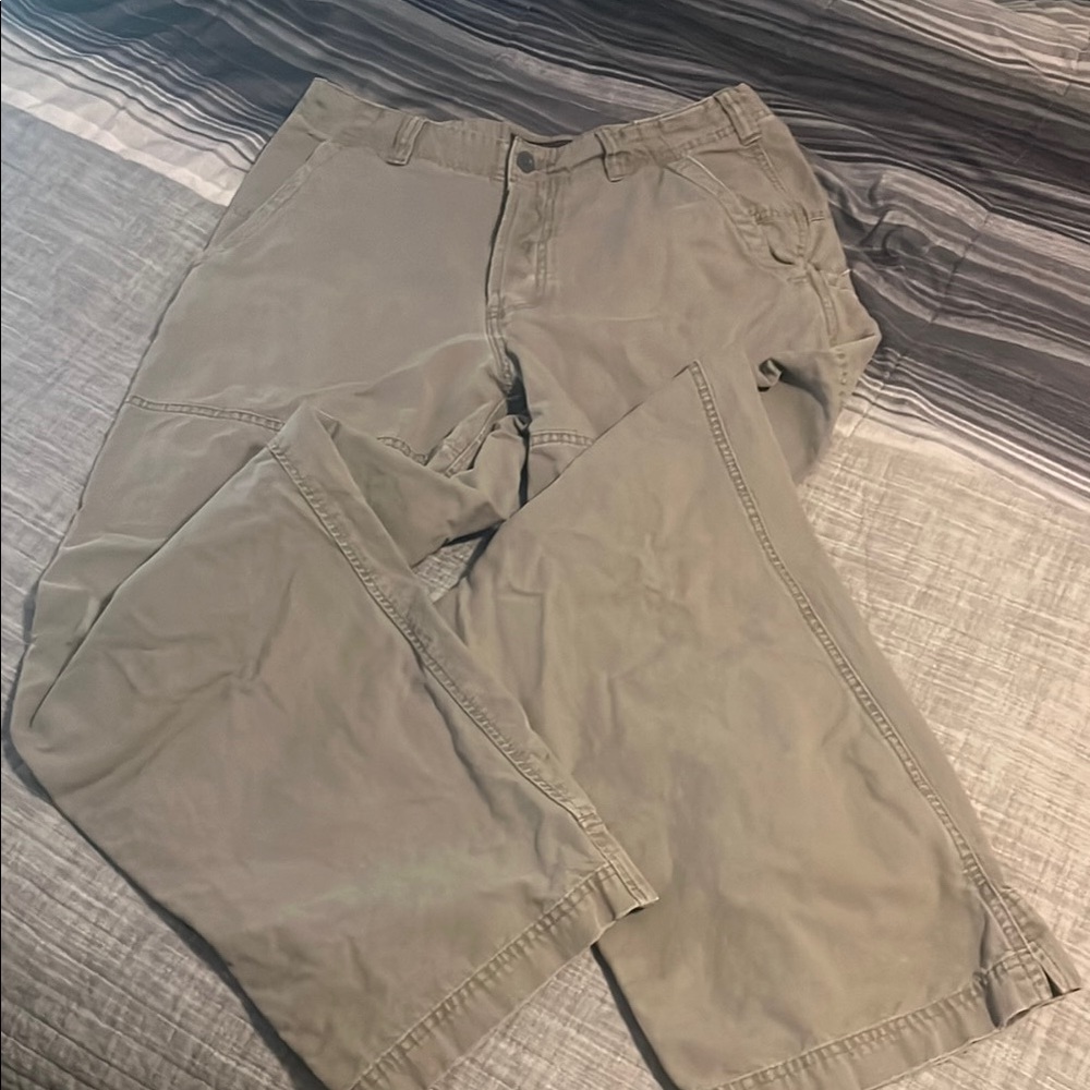 Abercrombie & Fitch Tan Chinos Versatile Cotton Blend